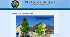 Desktop Screenshot of churchofsaintjude.ca